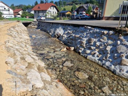 Sanacija vodotoka Šumščica v Lazah (2)